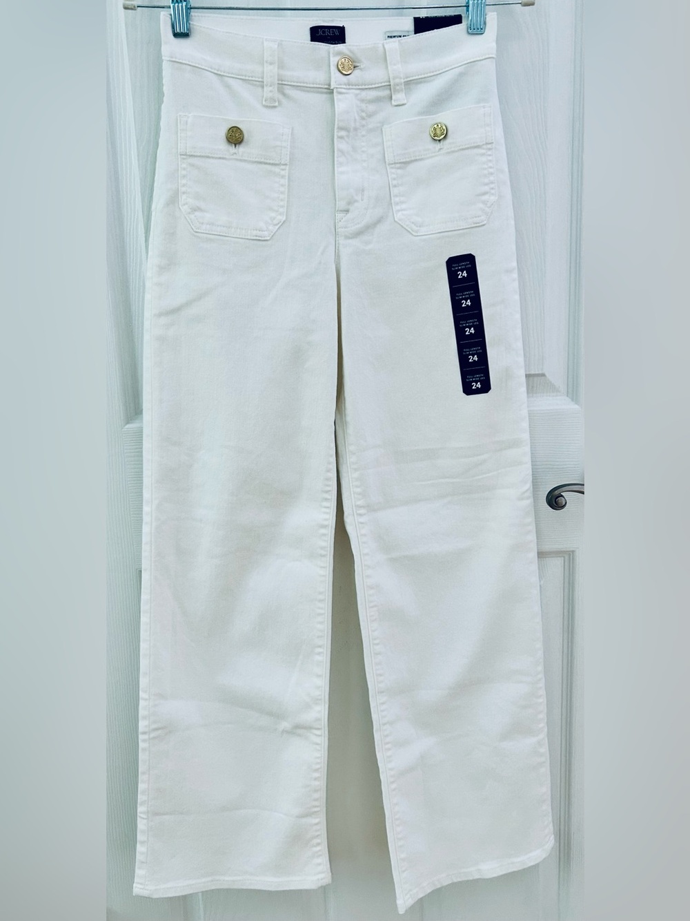 J. Crew Factory Slim wide-leg Sailor jean all-day stretch | High-waisted | NWT